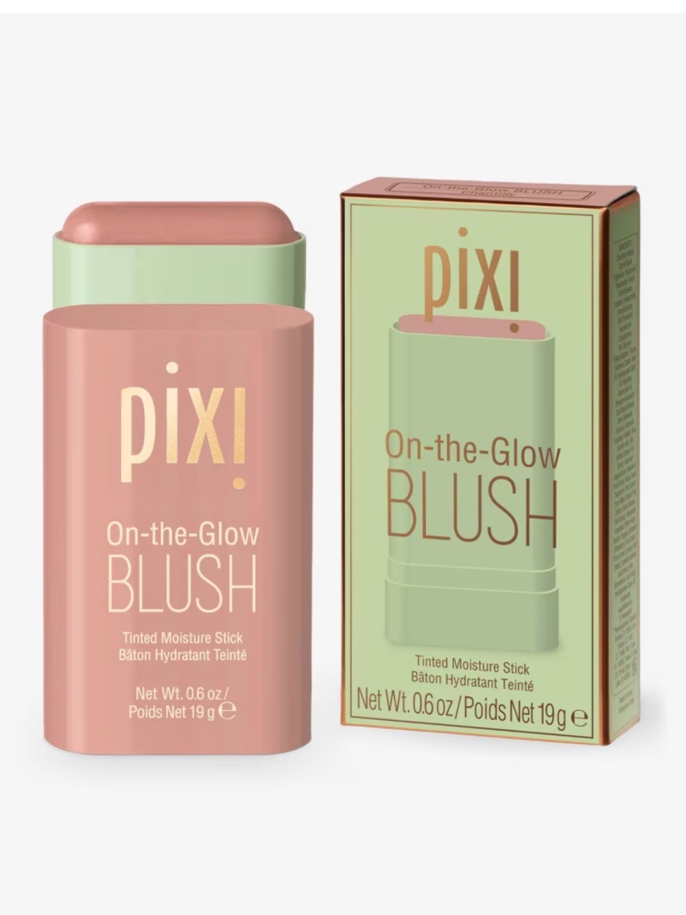 PIXI On-the-Glow Blush Tinted Moisture Stick Color Chantilly / nude NEW